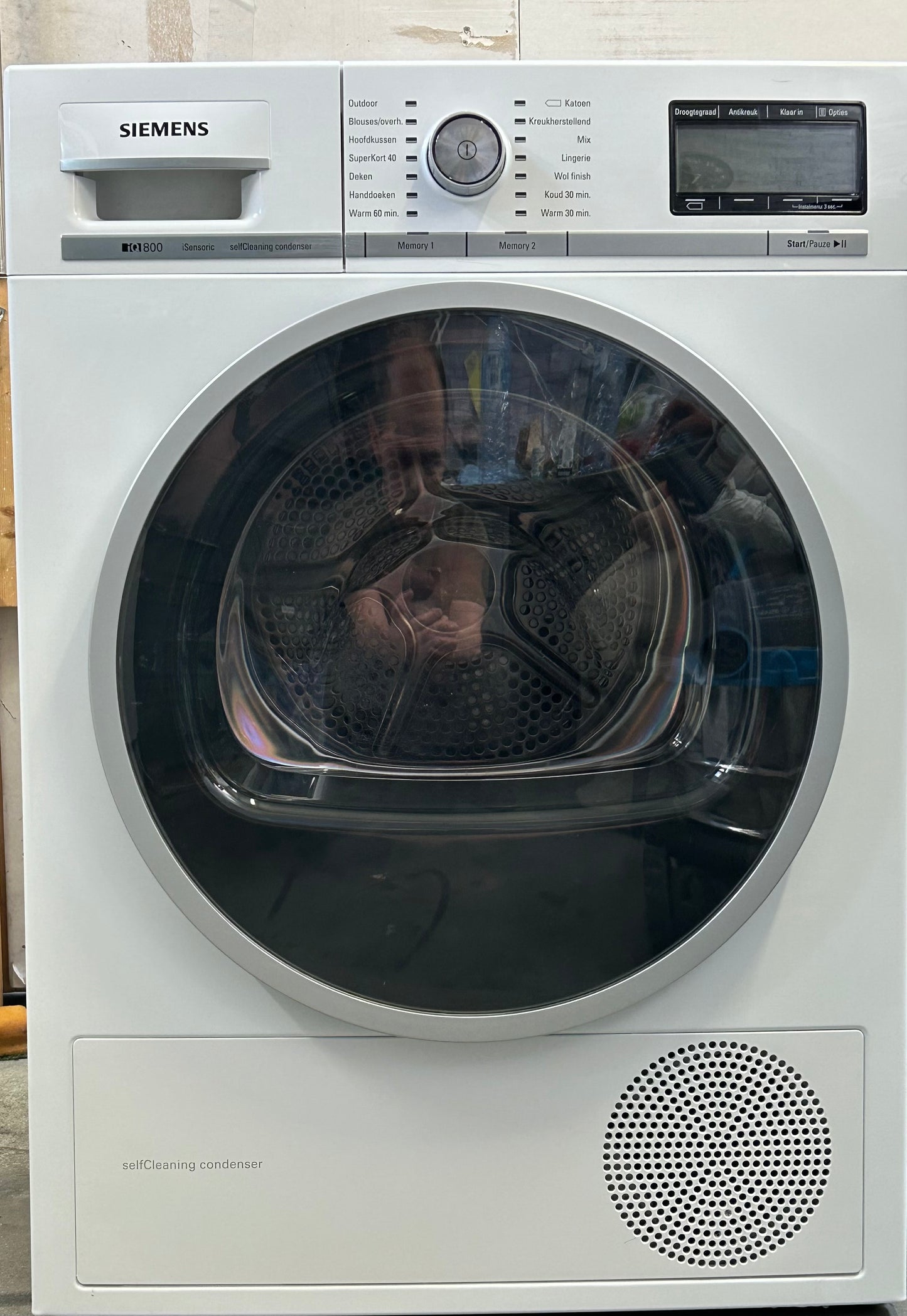 Siemens iQ800 warmtepomp droger A+++ 9kg