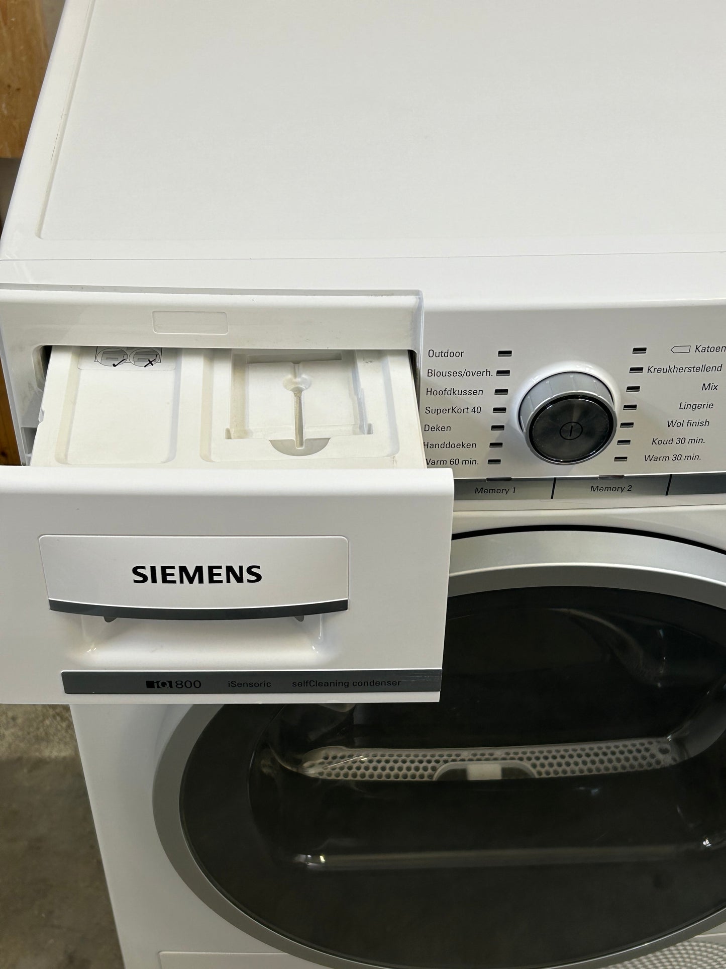 Siemens iQ800 warmtepomp droger A+++ 9kg