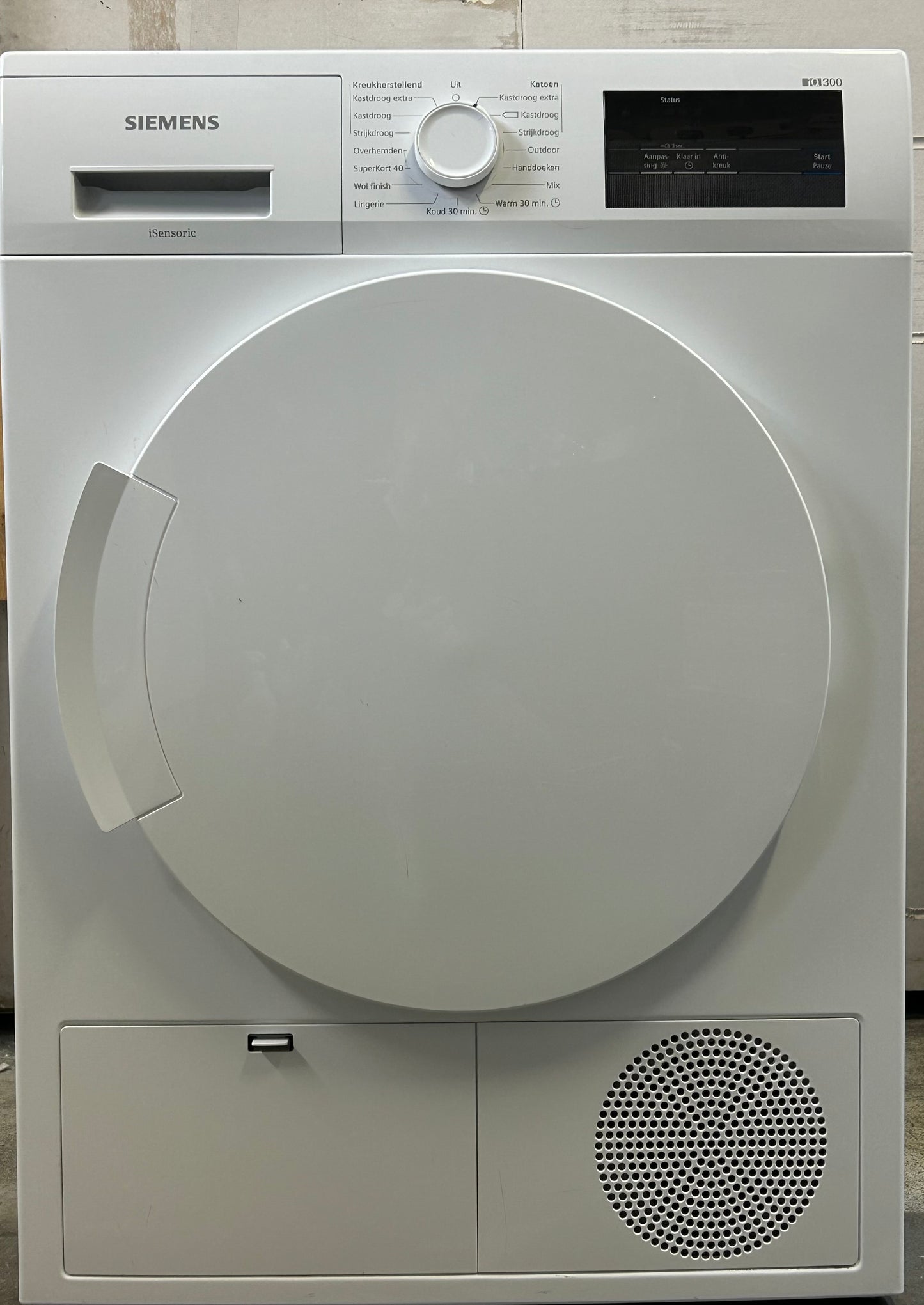 Siemens iQ300 warmtepomp droger A+++ 8kg