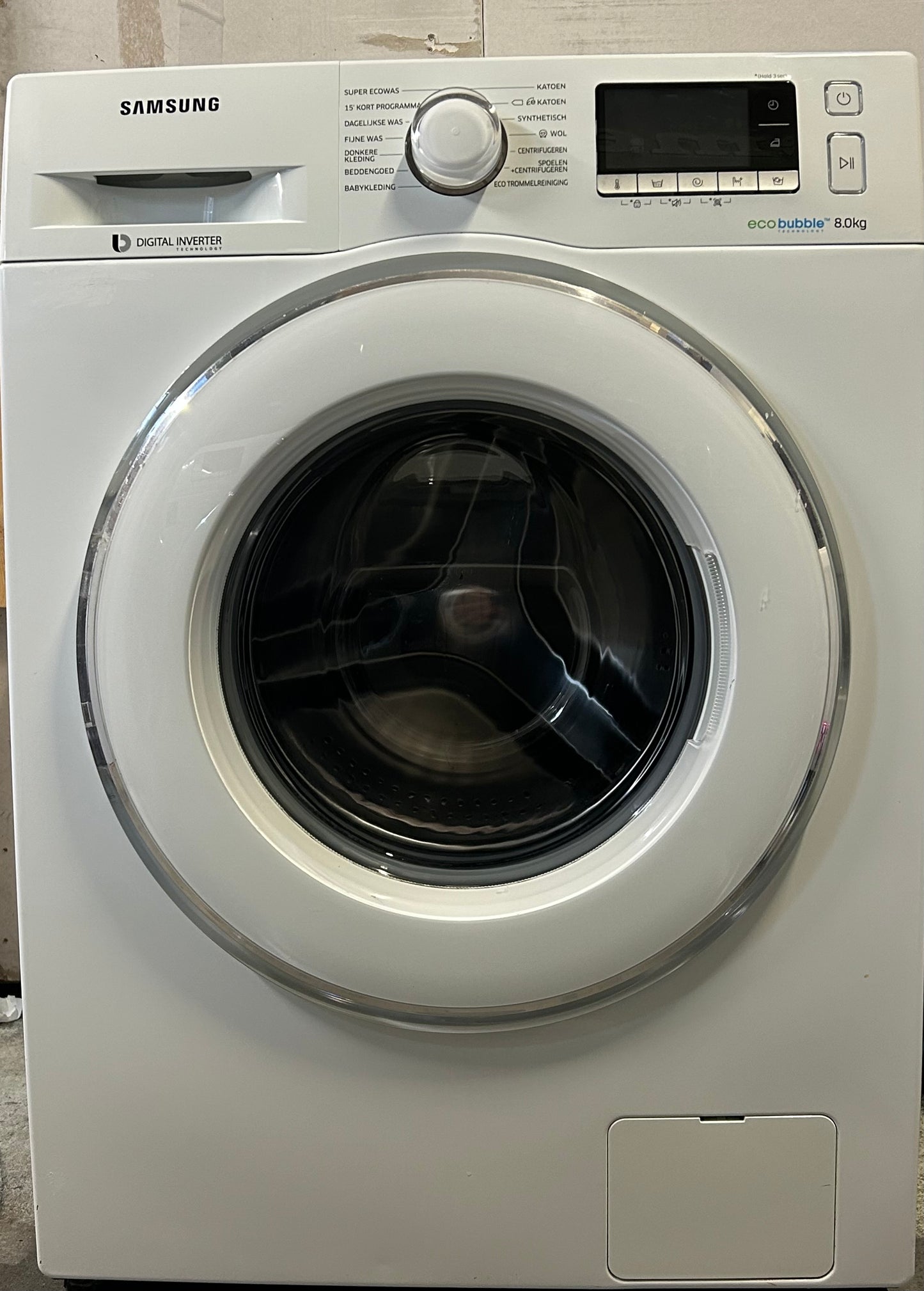 Samsung wasmachine ecobubble A+++ 8kg