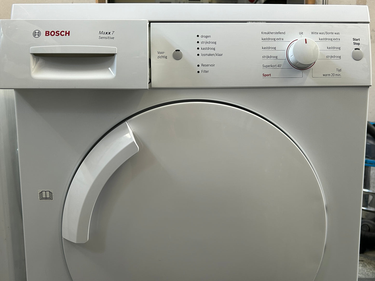 Bosch Maxx 7 Condensdroger 7 kg, A++ – Sensitive Drying