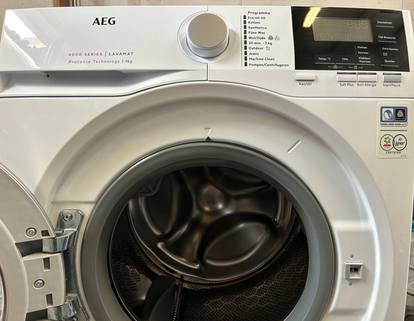 AEG 6000 series LAVAMAT wasmachine A+++ 1-9 kg
