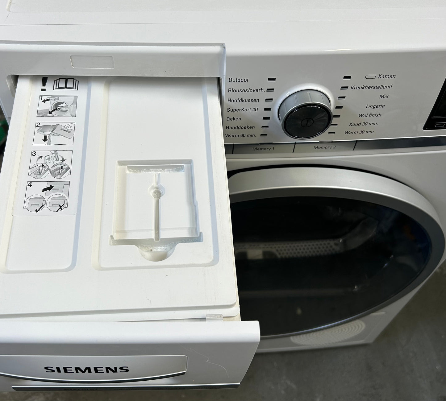 Siemens iQ800 warmtepomp wasdroger A+++ 9kg