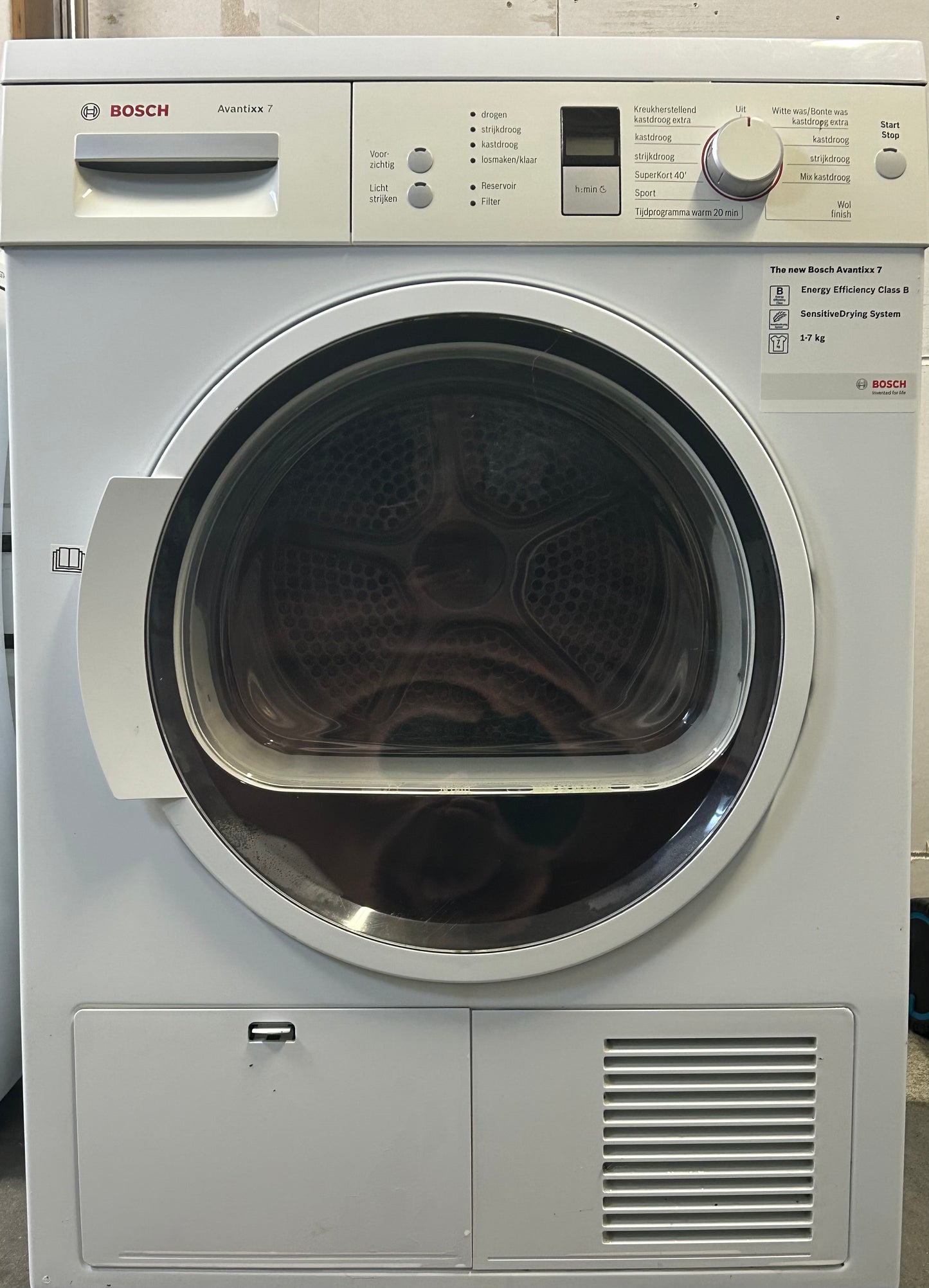 Bosch Avantixx 7 condens droger 1-7 kg