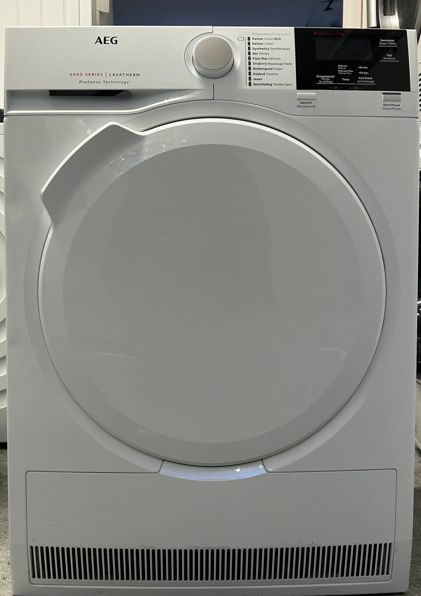 AEG serie 6000 LAVATHERM condens droger 1-7 kg