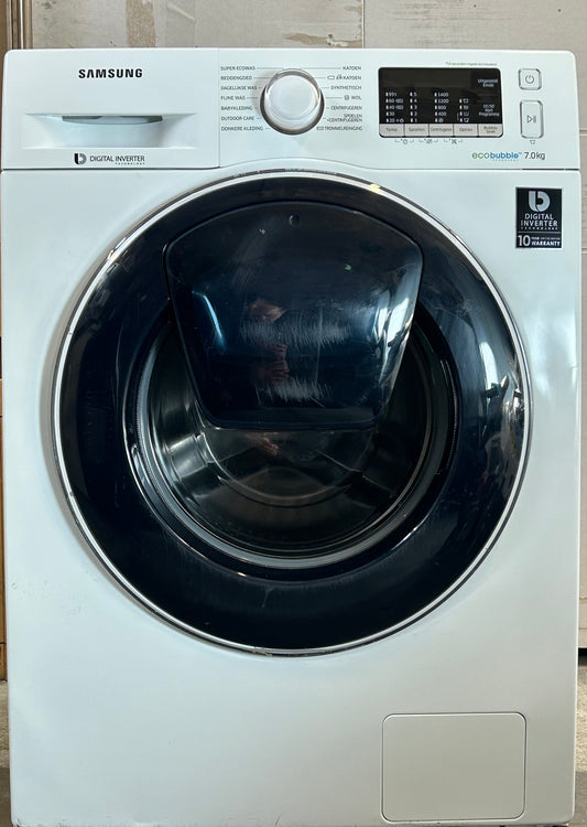 Samsung wasmachine ecobubble 7kg A+++