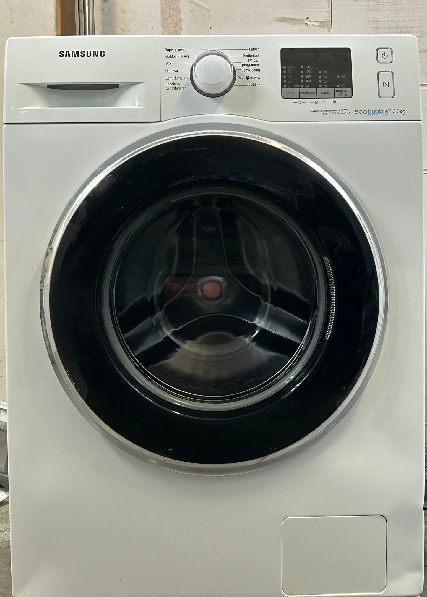Samsung wasmachine ecobubble A+++ 7kg 1400 toeren