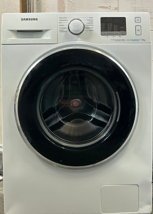 Samsung wasmachine ecobubble A+++ 7kg 1400 toeren