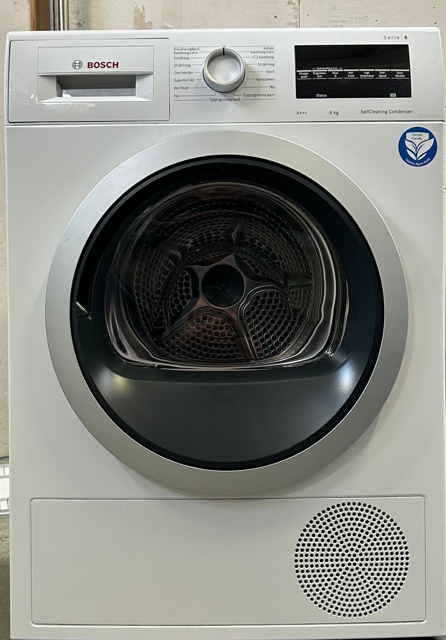 Bosch serie 6 warmtepomp droger A+++8kg