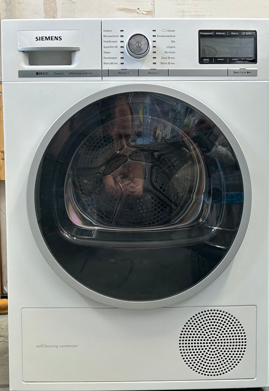 Siemens iQ800 warmtepomp droger A+++ 9kg