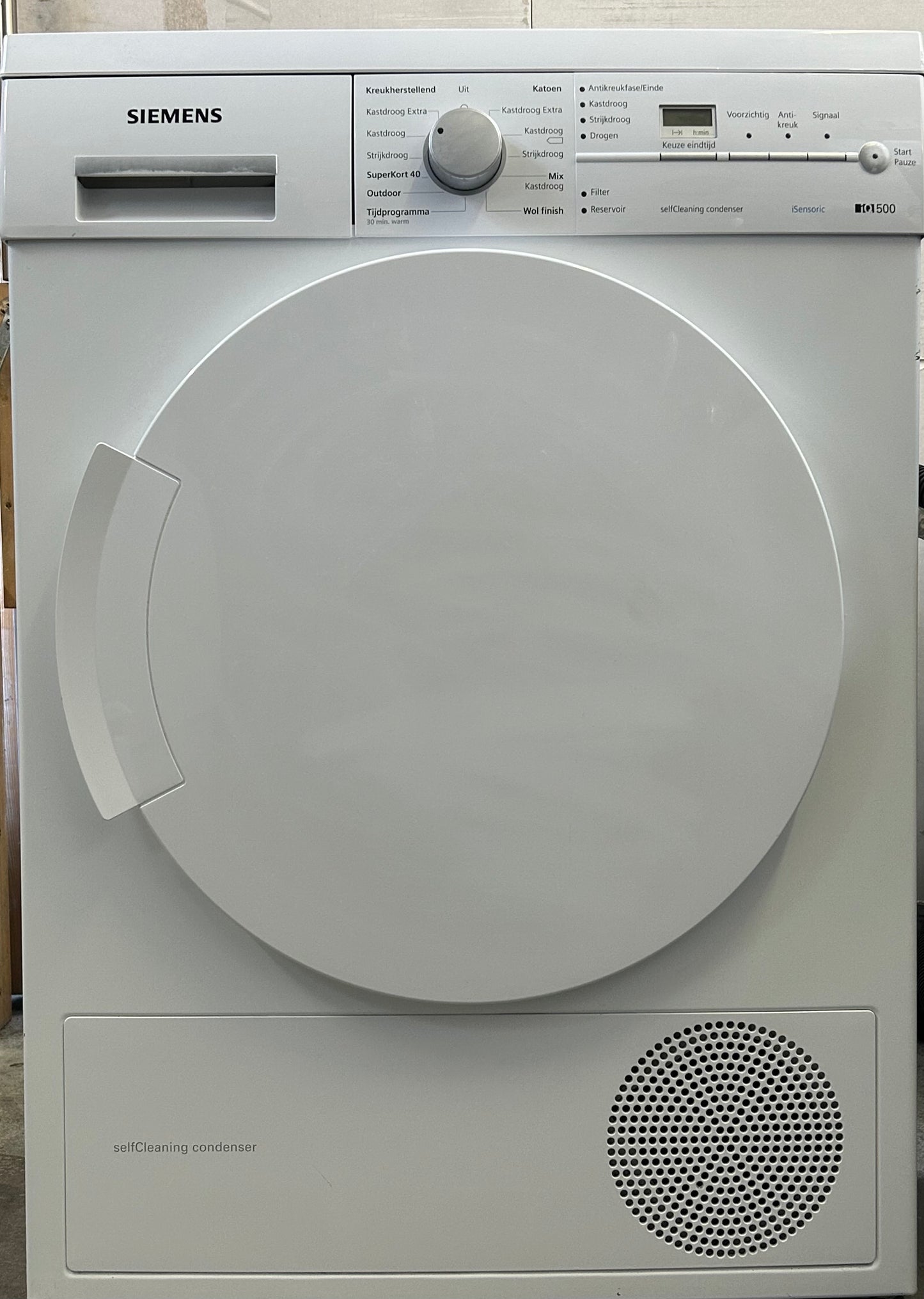 Siemens iQ500 warmtepomp droger A+++ - 8kg