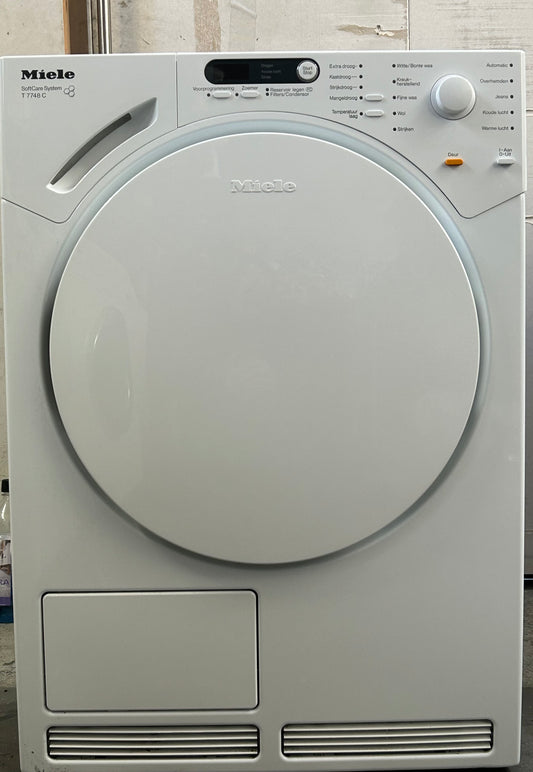 Mielele Softcare system T7748 C Condens droger 8kg