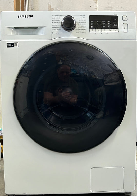 WASSEN+DROGEN Samsung  Was&Droog A+++ 8kg Smart controle 1400 toeren