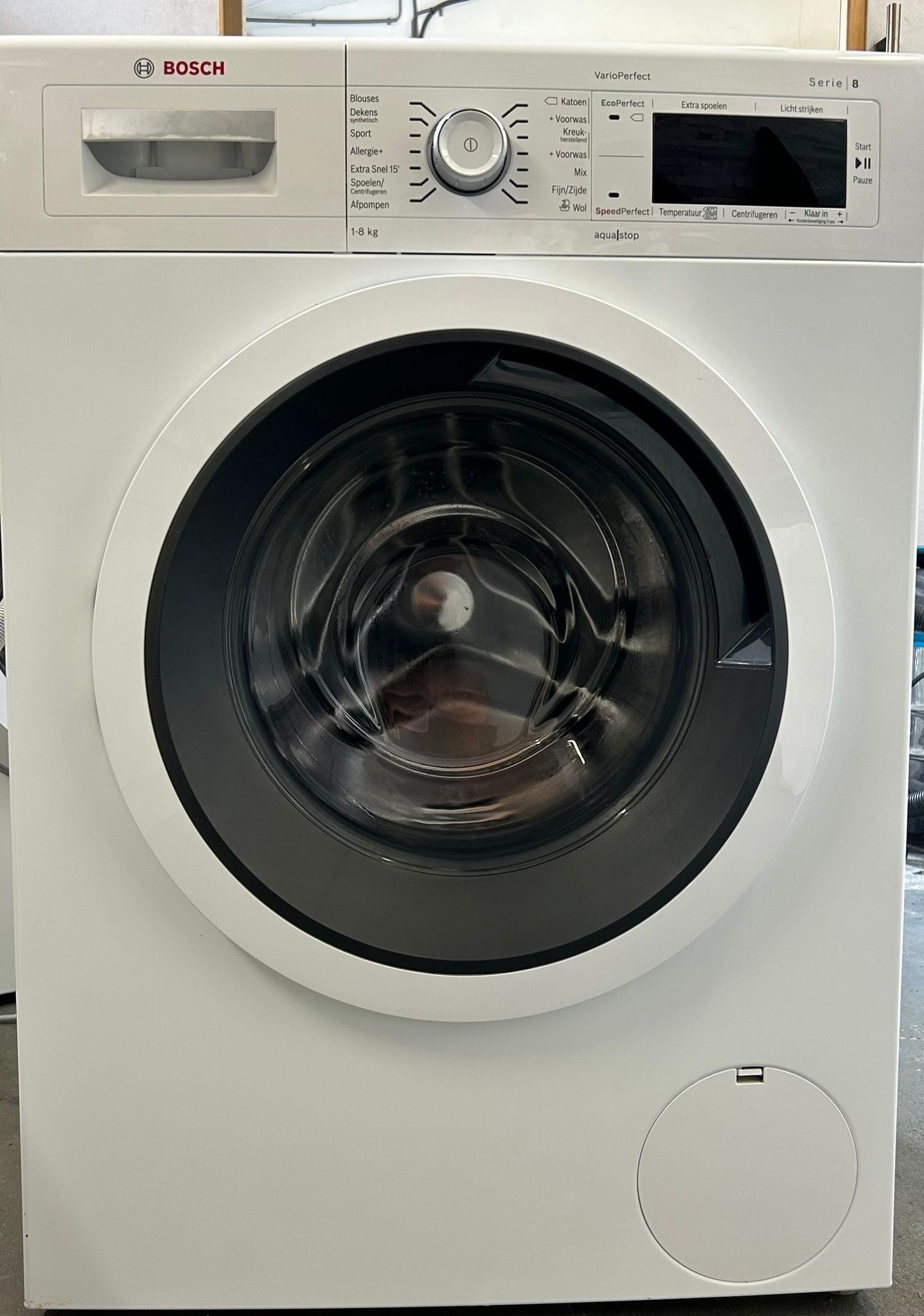 BOSCH Wasmachine VarioPerfect Serie 8 A+++ | 8kg | 1400t