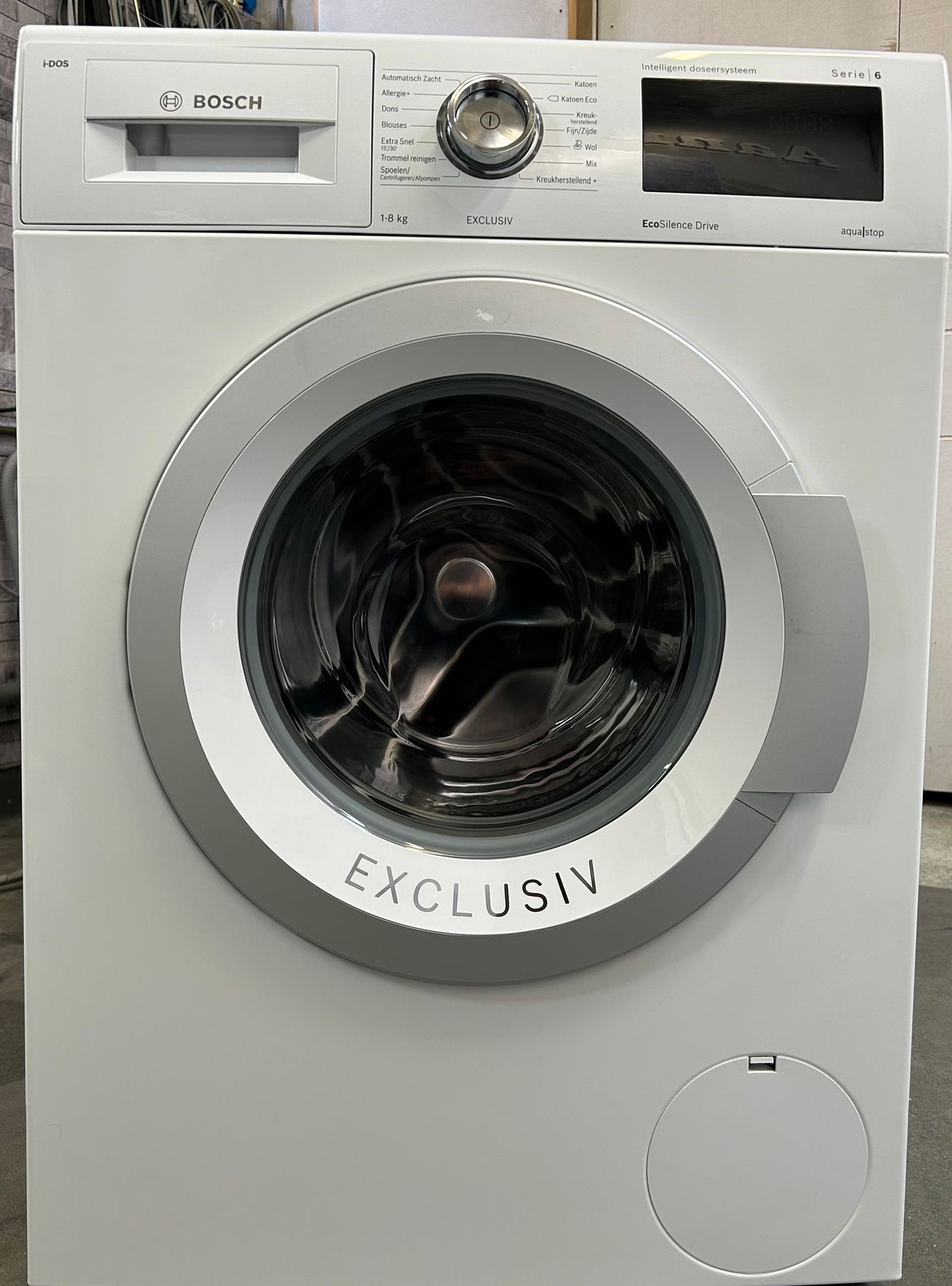 BOSCH i-Dos Wasmachine Exclusiv Serie 6 EcoSilence Drive 8kg | 1400t | A+++