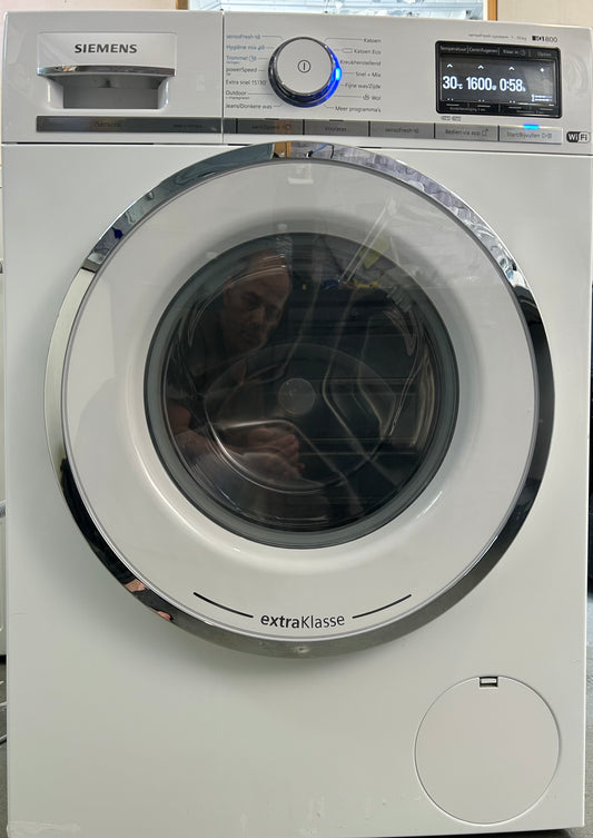 Siemens iQ800 A+++ 1-10 kg wasmachine 1600 toeren Sensofresh WiFi  Meerdere programma