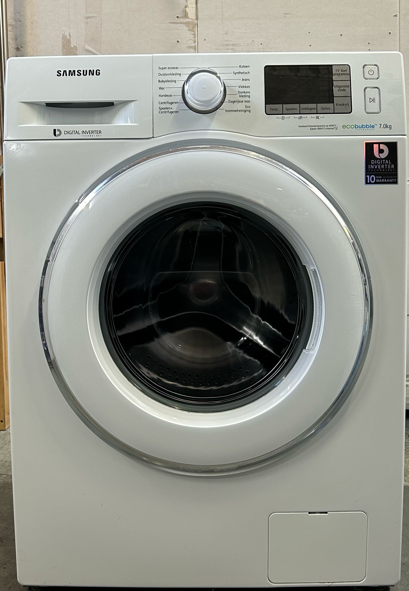 Samsung Wasmachine met Ecobubble & Digital Inverter Technology 7kg | 1400t | A+++