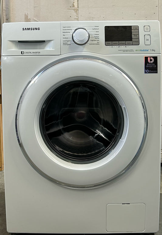 Samsung Wasmachine met Ecobubble & Digital Inverter Technology 7kg | 1400t | A+++