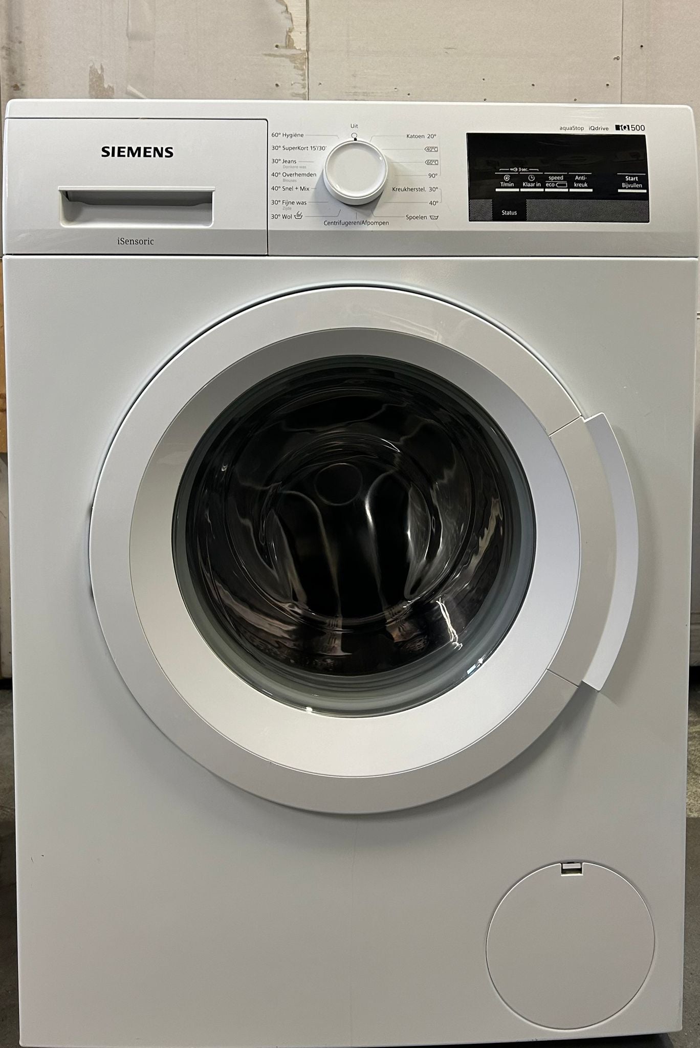 Siemens Wasmachine iQ500 AquaStop 8kg | 1400t | A+++