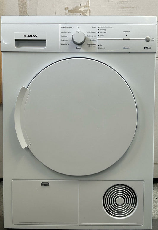 Siemens Wasdroger iQ300 met iSensoric Condensdroger 8kg | B