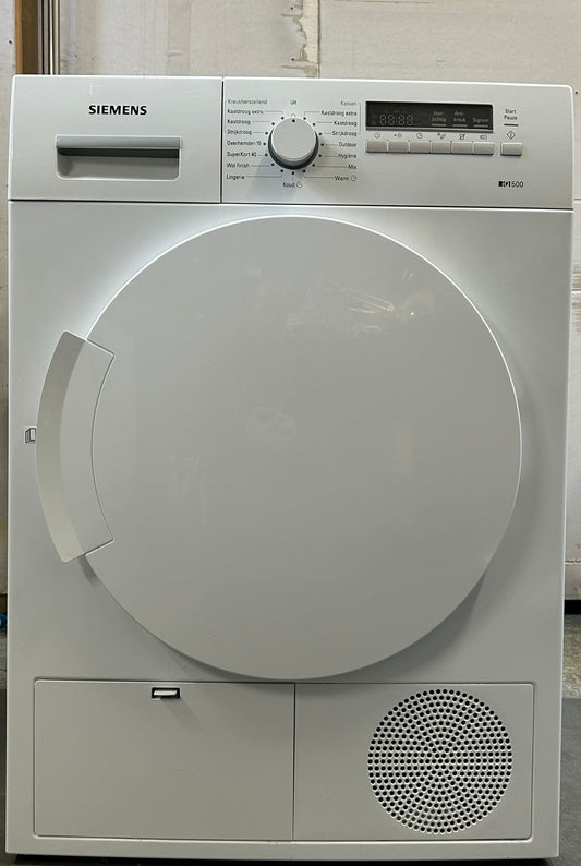 Siemens Wasdroger iQ500 Condens Droger 8kg | B