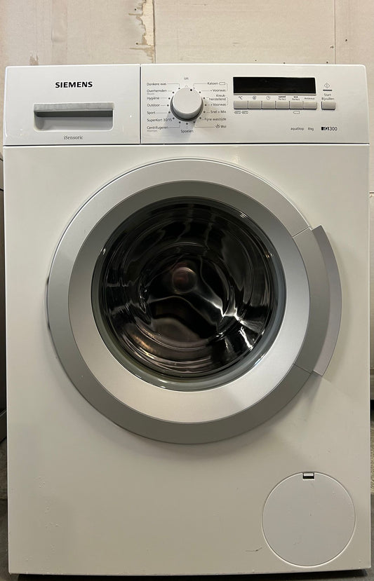 Siemens Wasmachine iQ300 met AquaStop en iSencoric 8kg | 1600t | A++
