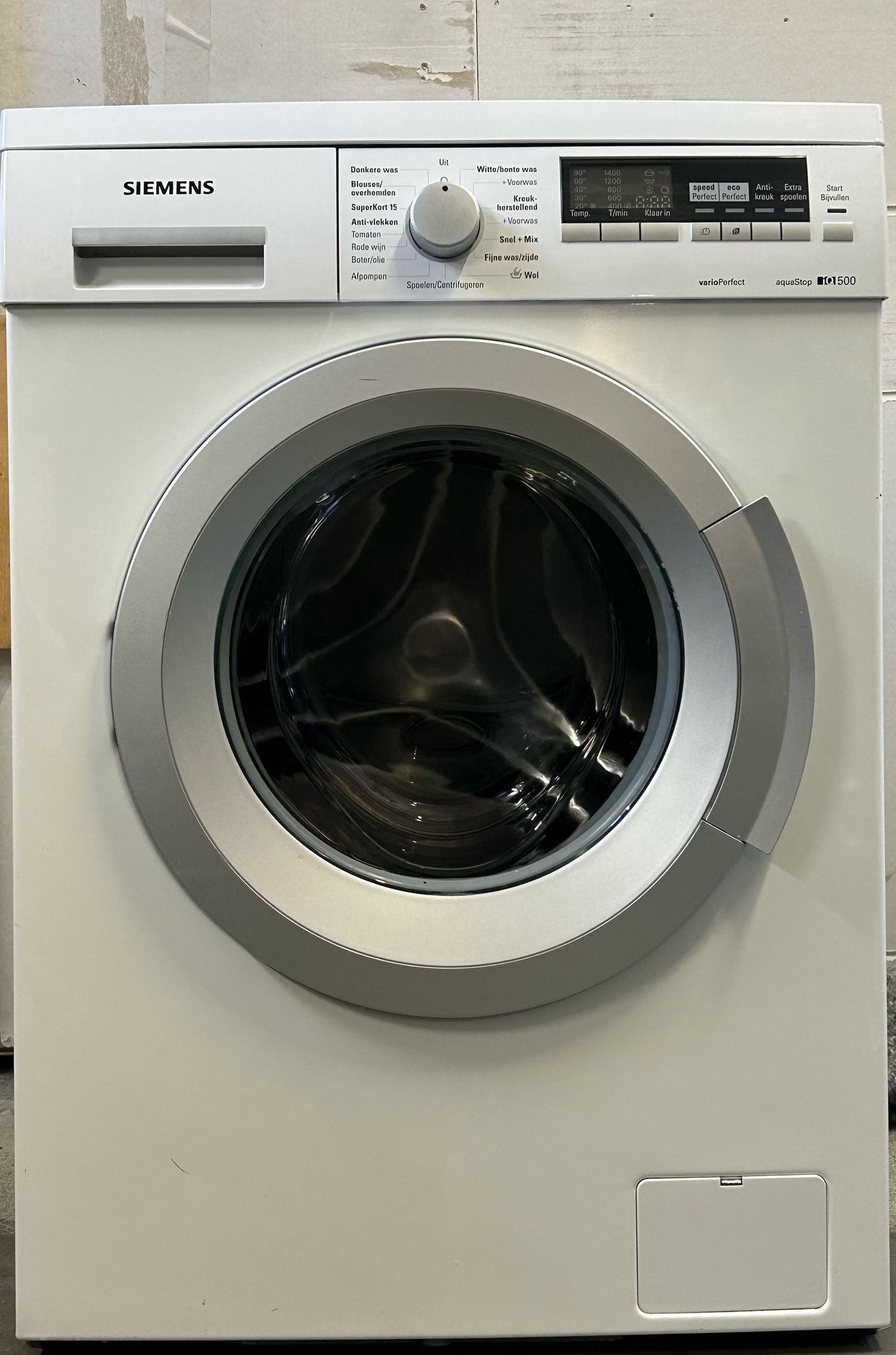 Siemens Wasmachine iQ500 met VarioPerfect & AquaStop 8kg | 1400t | A++